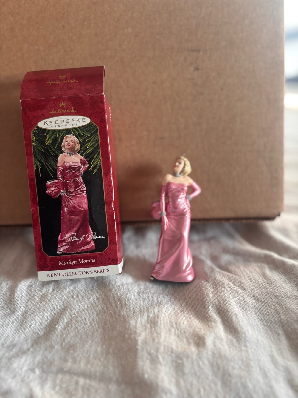 Marilyn Monroe - #1 First In Series - 1997 Hallmark Keepsake Christmas Ornament.